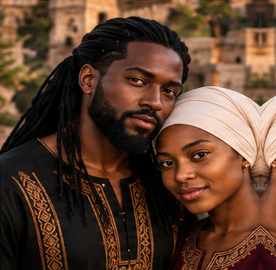 Ancient Israelite relationship illustration